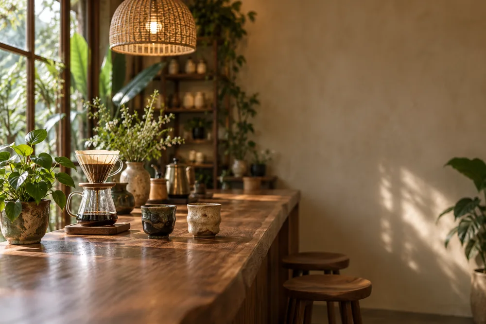 Trang chủ Cà phê Mộc An (ví dụ minh hoạ)